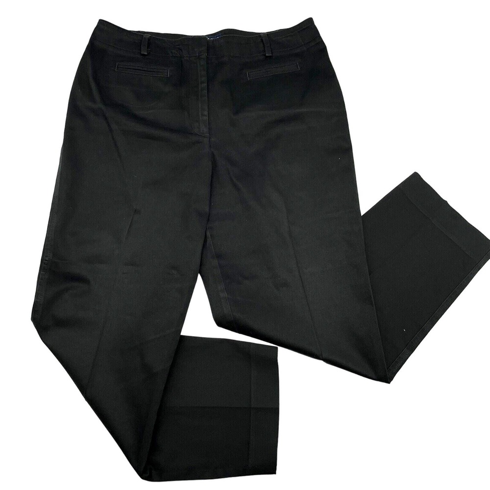 EUC Ann Taylor STRETCH Black Dress Pants Women's Size 10 31x26